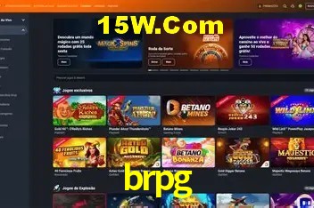 Interface moderna da plataforma brpg